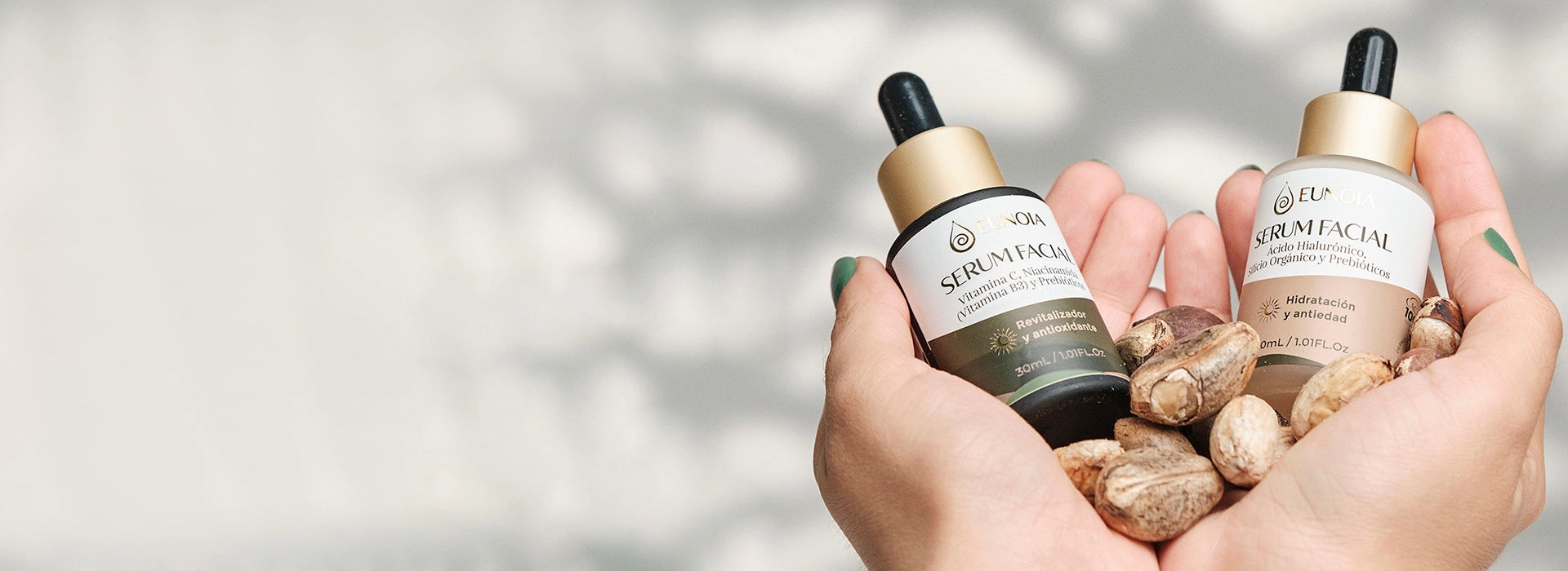 Serum Ultra Hidratante <br>y Serum Revitalizador