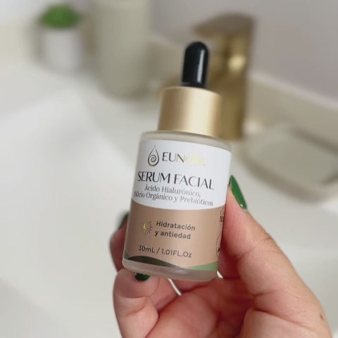 Serum Ultra Hidratante  (Ácido Hialurónico + Silicio + Cacay)